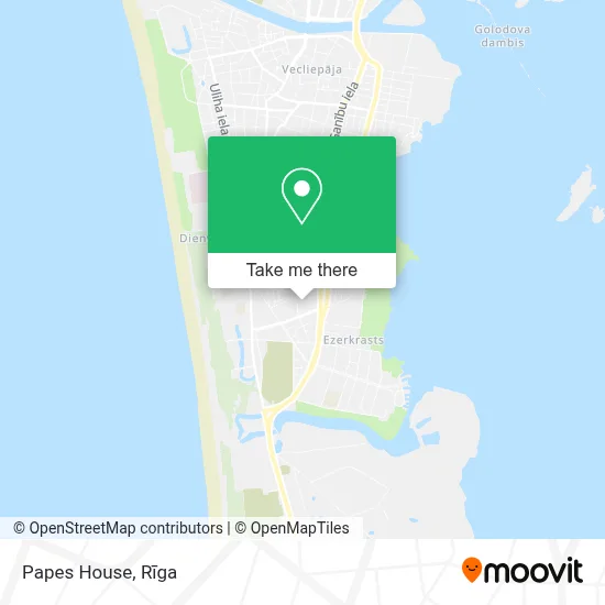 Papes House map