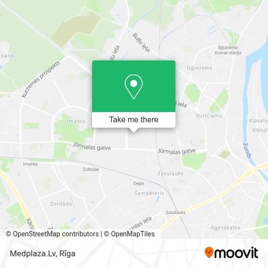 Medplaza.Lv map