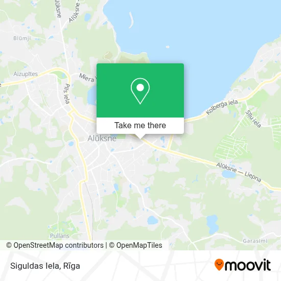 Siguldas Iela map
