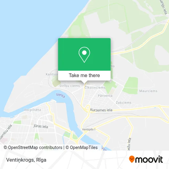 Ventiņkrogs map