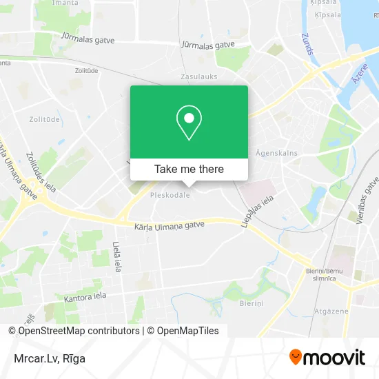 Mrcar.Lv map