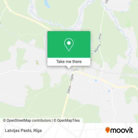 Latvijas Pasts map