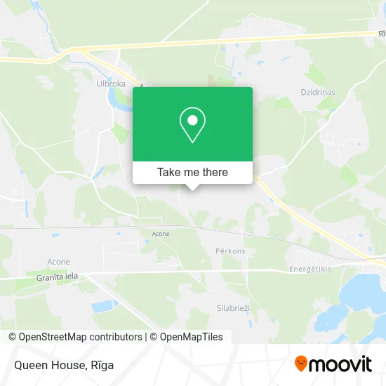 Queen House map