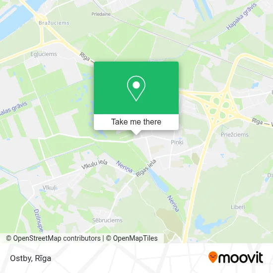 Ostby map