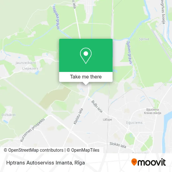 Hptrans Autoserviss Imanta map