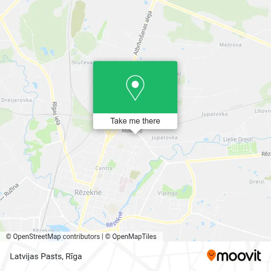 Latvijas Pasts map