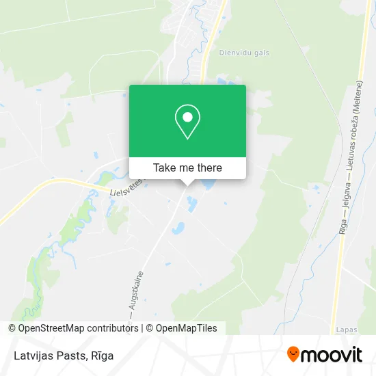 Latvijas Pasts map