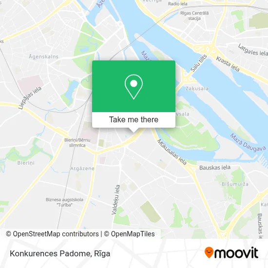 Konkurences Padome map