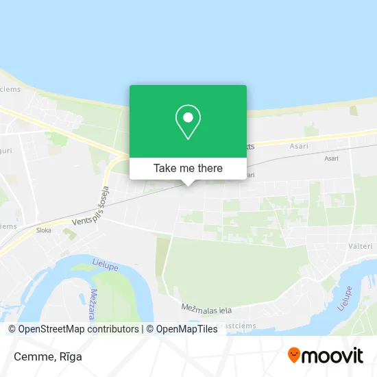 Cemme map