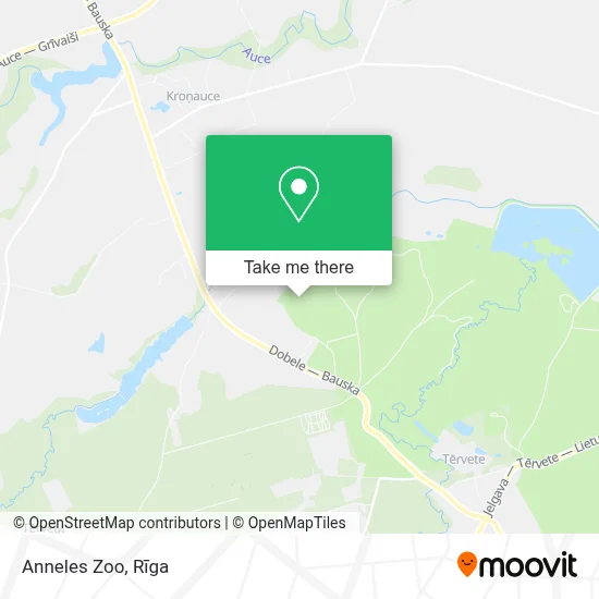 Anneles Zoo map