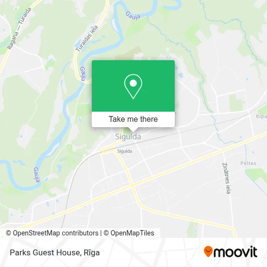 Parks Guest House map