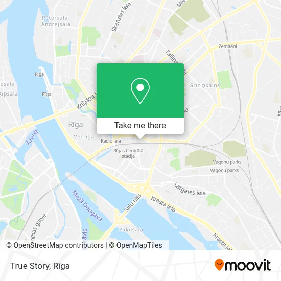 True Story map