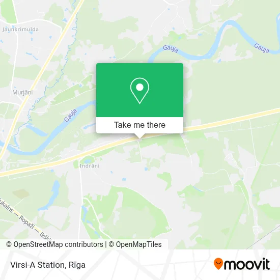 Virsi-A Station map