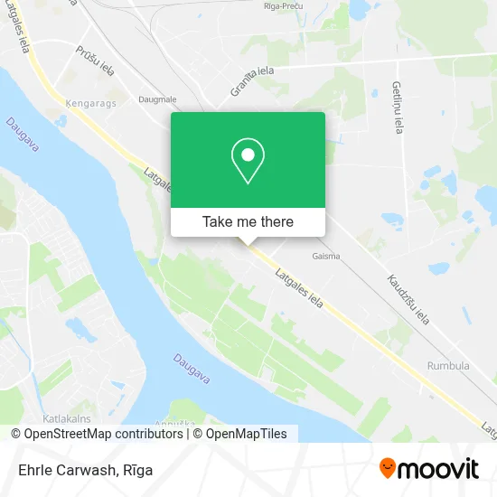 Ehrle Carwash map