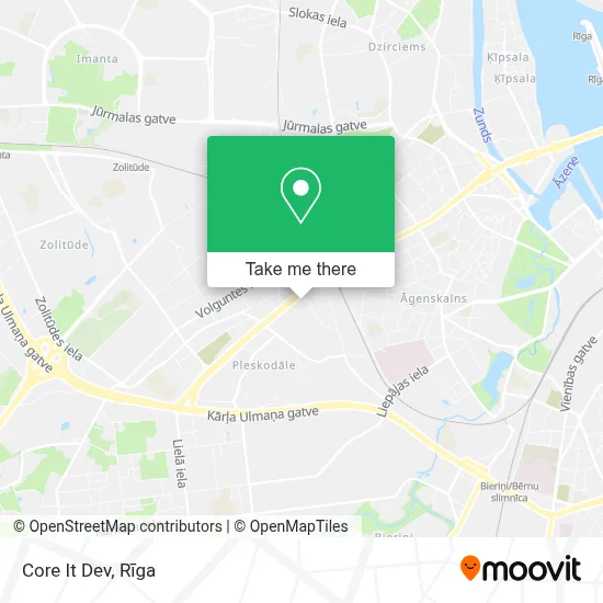 Core It Dev map