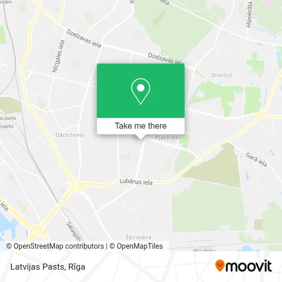 Latvijas Pasts map