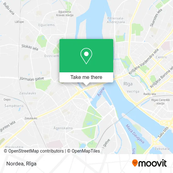 Nordea map