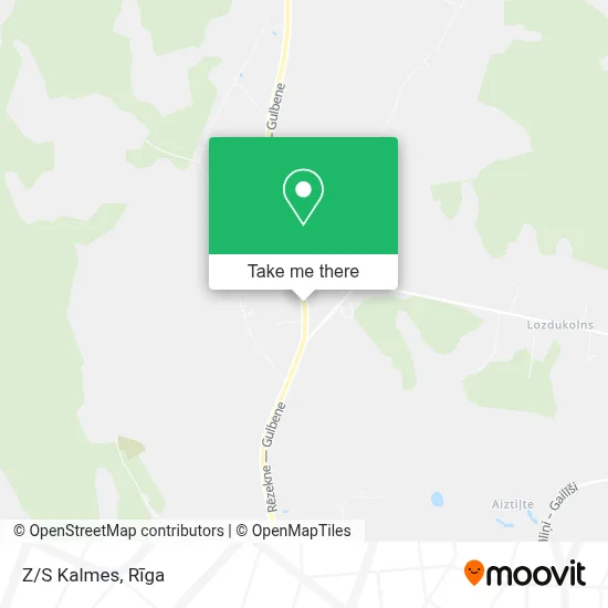 Z/S Kalmes map