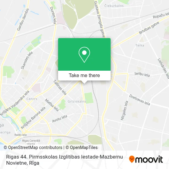 Rigas 44. Pirmsskolas Izglitibas Iestade-Mazbernu Novietne map