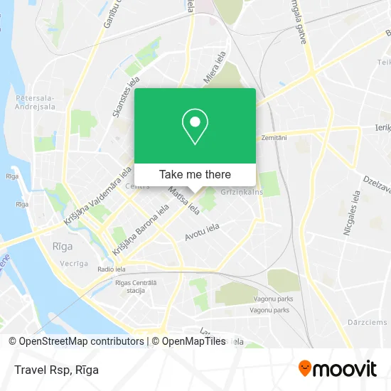 Travel Rsp map