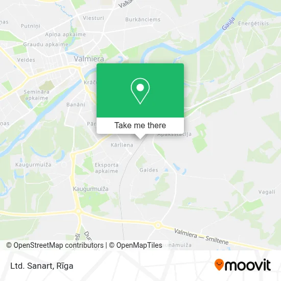 Ltd. Sanart map