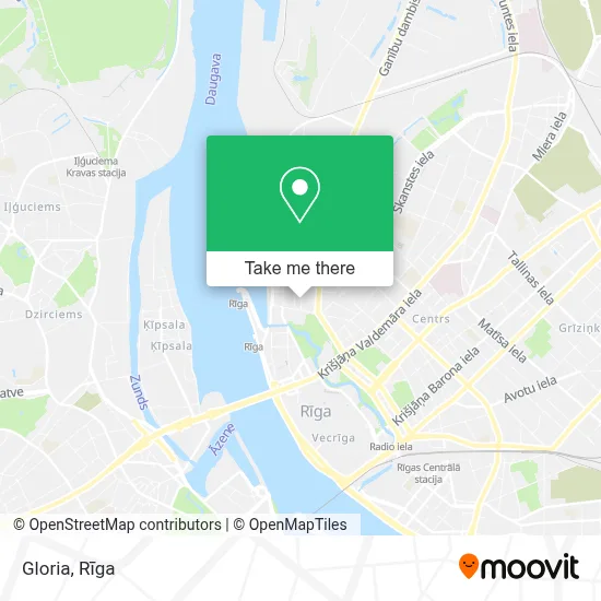 Gloria map