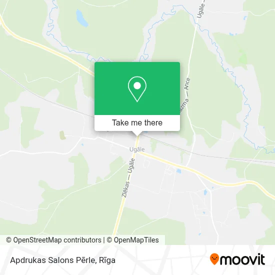 Apdrukas Salons Pērle map