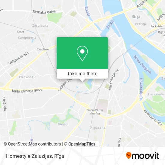 Homestyle Zaluzijas map