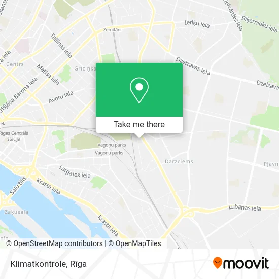 Klimatkontrole map