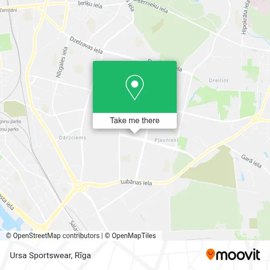 Ursa Sportswear map