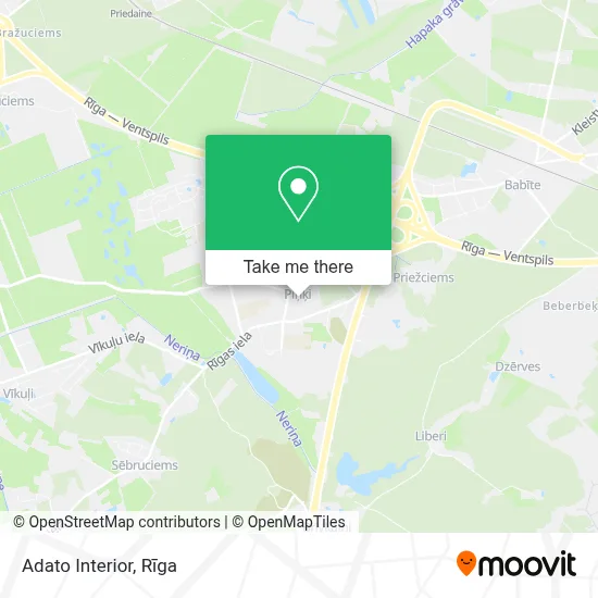 Adato Interior map