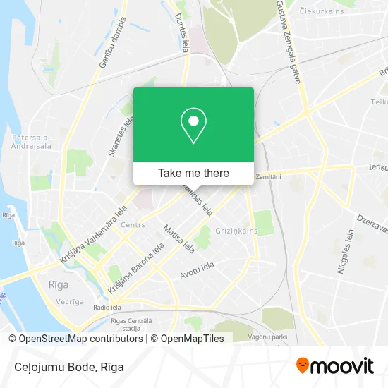 Ceļojumu Bode map