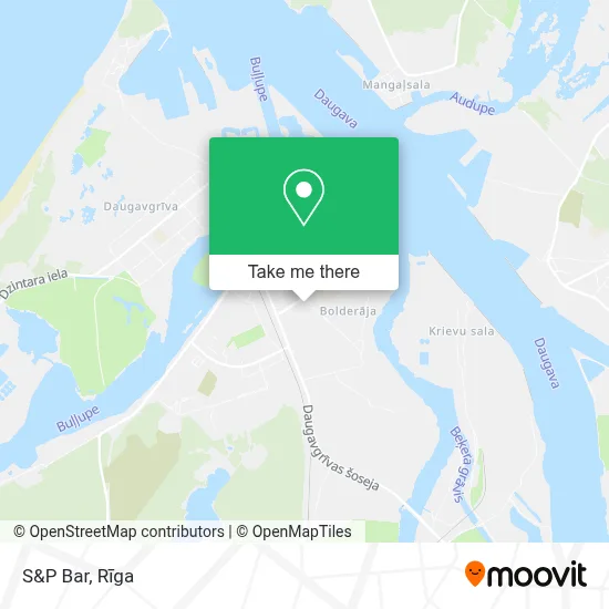 S&P Bar map