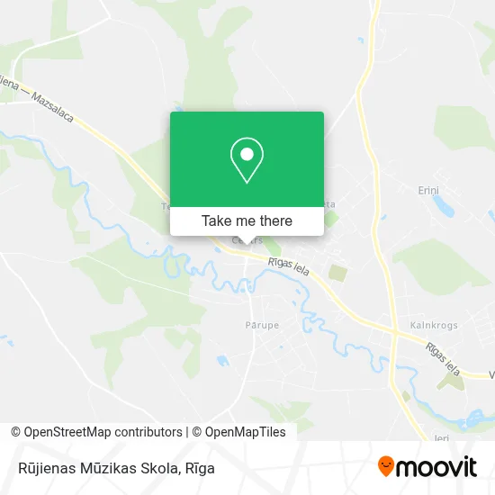 Rūjienas Mūzikas Skola map
