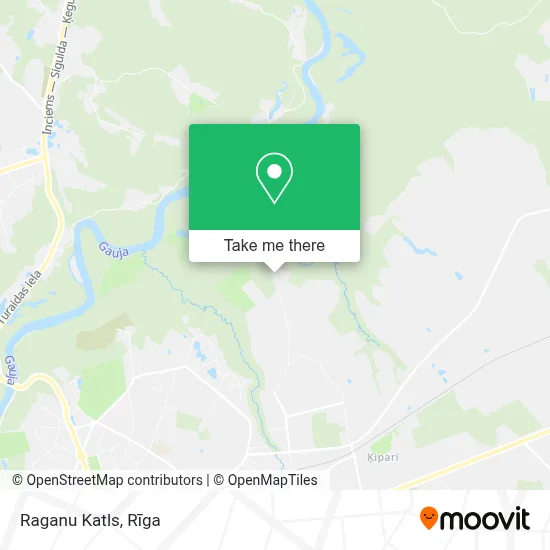 Raganu Katls map