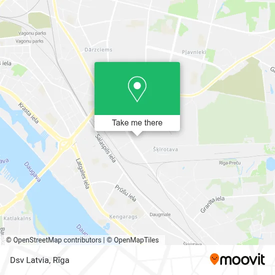 Dsv Latvia map