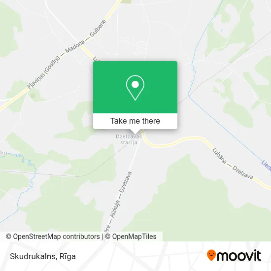 Skudrukalns map