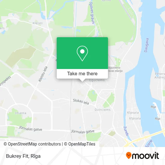 Bukrey Fit map