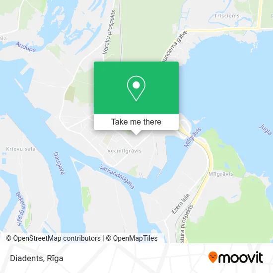 Diadents map