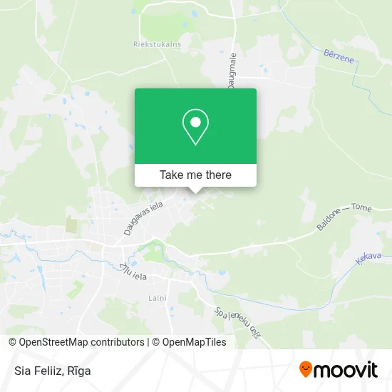 Sia Feliiz map