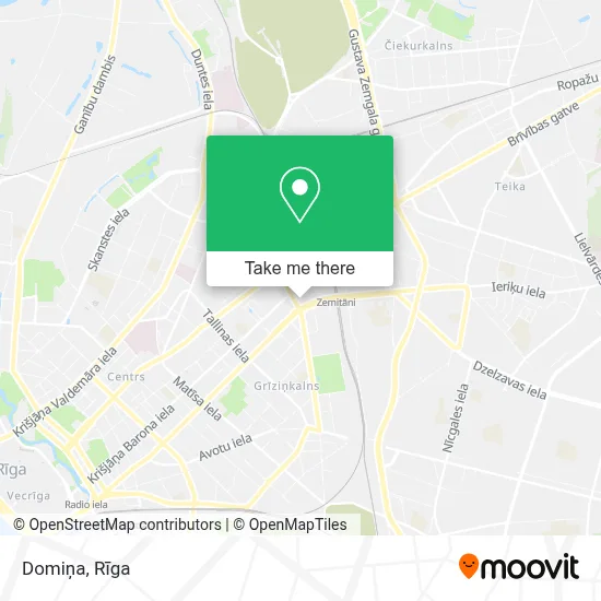 Domiņa map