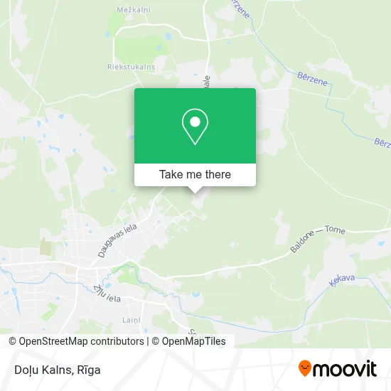 Doļu Kalns map