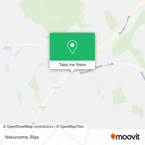 Nekurzeme map