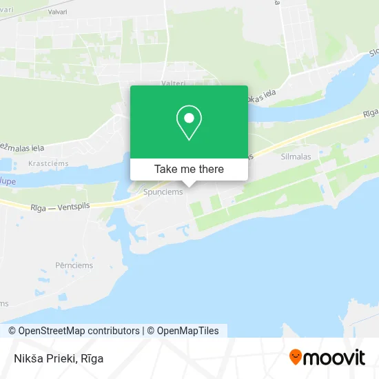 Nikša Prieki map