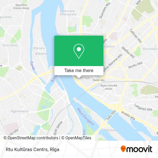 Rtu Kultūras Centrs map