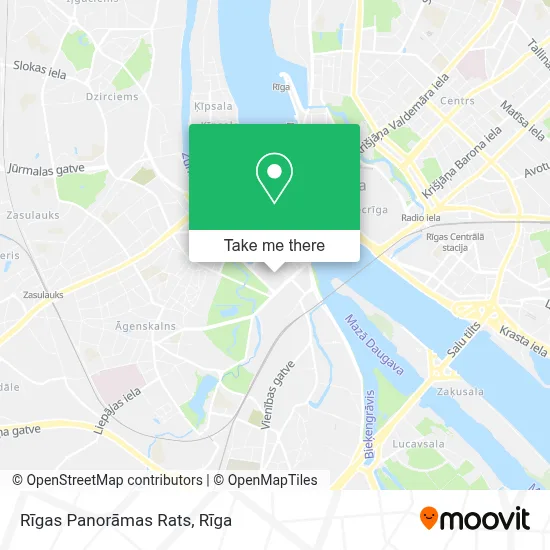 Rīgas Panorāmas Rats map