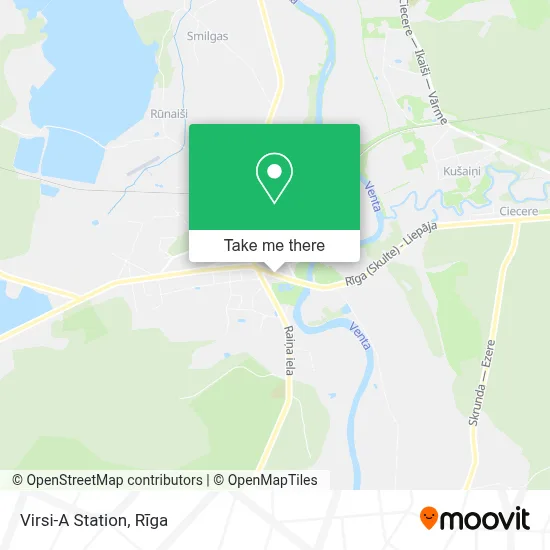 Virsi-A Station map