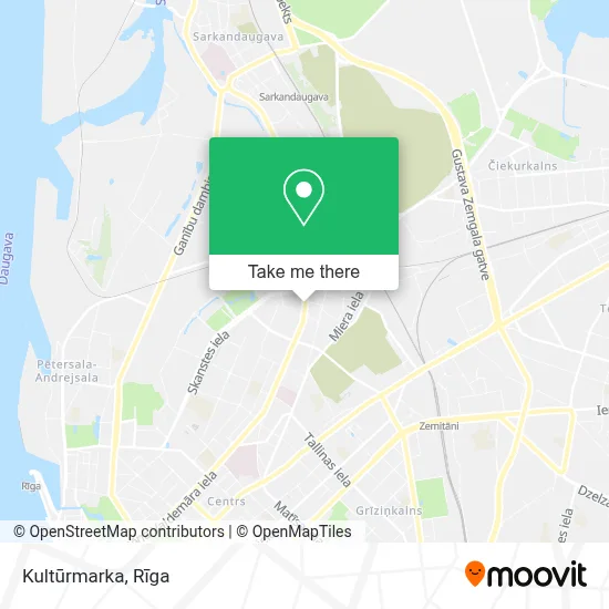 Kultūrmarka map