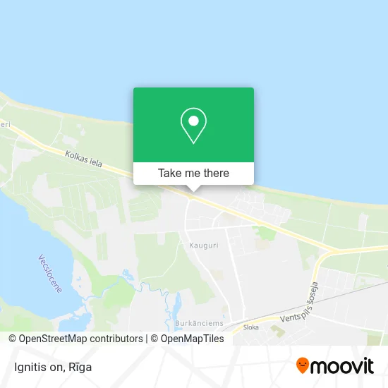 Ignitis on map