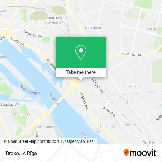 Broko.Lv map